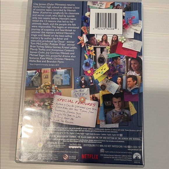 13 Reasons Why Season 1 DVD - Picture 2 of 4